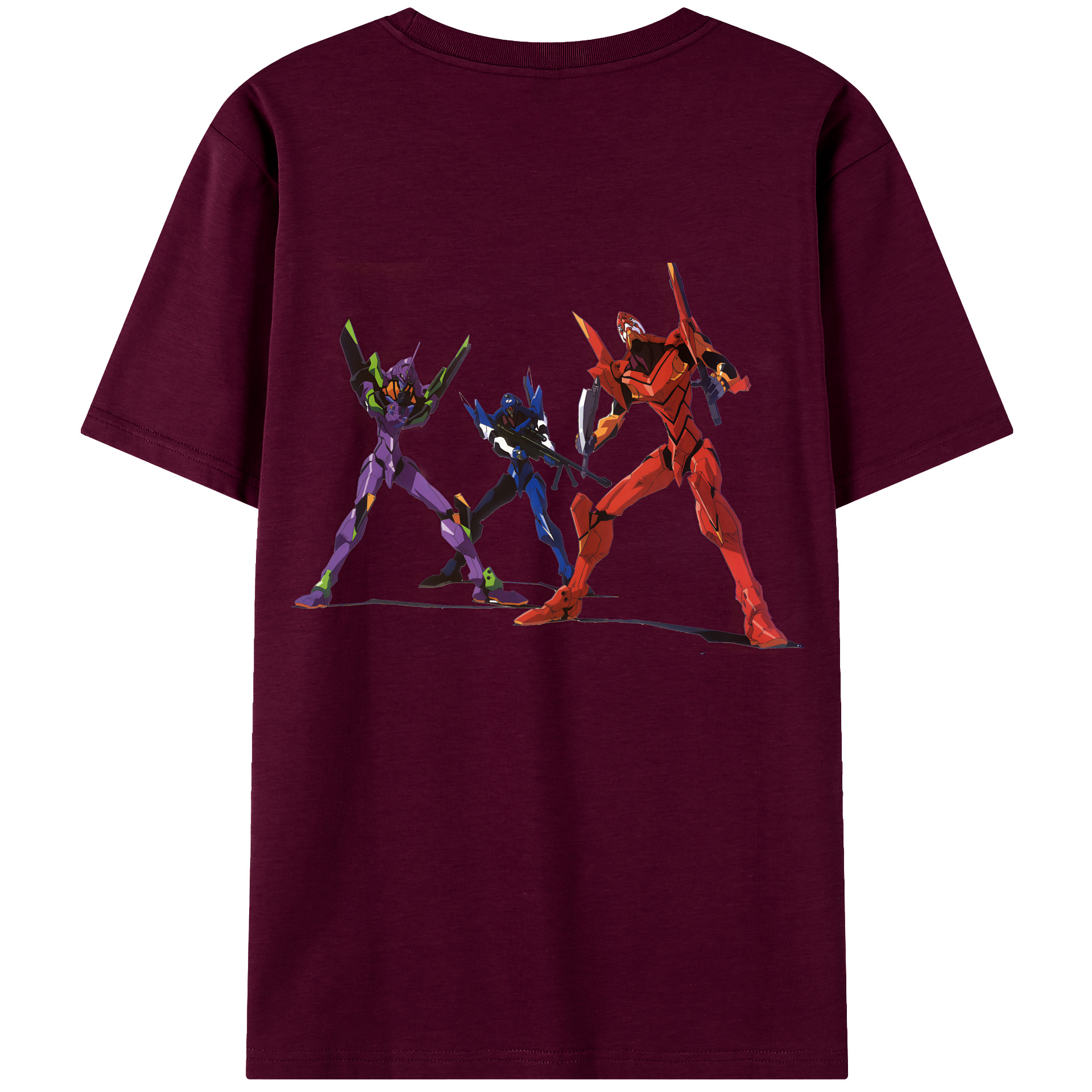（画像用） EVA 新世紀エヴァンゲリオン レディース半袖Tシャツ(バックプリント)